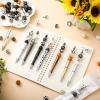 Colarr 197 Pcs DIY Pens Making Kit Include 24 Plastic Beadable Pens 48 Spacer Beads 24 Packaging Bags 101 Wood Beads for Office Supplies, Dog view 3