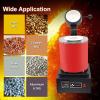 SHENJIA Metal Melting Furnace 1/2/3Kg Capacity - Refining Casting Melting Furnace for Gold Copper Silver Brass Aluminum Bronze - Smelting, Recycling view 2
