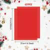 Morcheiong 60 Sheets Red Tissue Paper Art Gift Wrapping Tissue Paper Bulk Gift Wrapping for DIY Art Craft Floral Birthday Christmas Valentine's Day Wedding Party Festival(20 x 14.5 inches /50 x 37cm) view 2