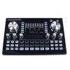 Live Sound Card, Professional Audio Mixer with Sound Effects & Voice Changer, Bluetooth 48V Phantom Power Audio Interface Sound Board for Podcast Recording, Live Streaming, Gaming view 1
