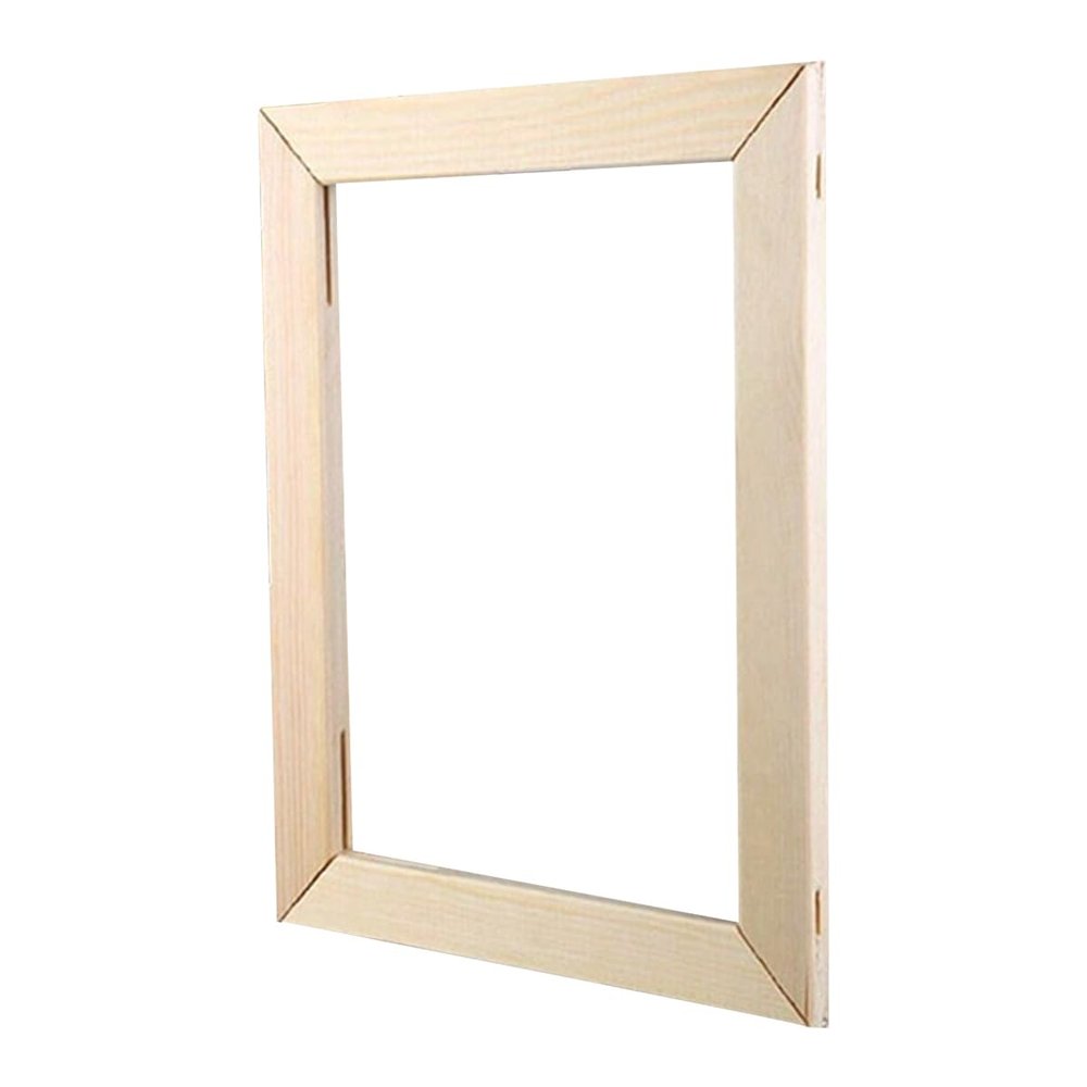 Gumney 90X60cm Solid Wood Canvas Stretcher Bars Kit, Wooden Canvas Frames Painting Stretching Bars Kits for Prints, Oil Paintings, Digital Paintings and Posters