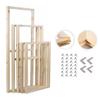 Gumney 90X60cm Solid Wood Canvas Stretcher Bars Kit, Wooden Canvas Frames Painting Stretching Bars Kits for Prints, Oil Paintings, Digital Paintings and Posters view 2