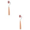 STOBOK 2pcs Ink Roller Applicator for Printmaking and Crafting Rubber for Even Ink Distribution Smooth for Art Stamping and Projects view 1