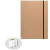 Japanese Premium Accordion Notebook - Scrapbook - Perforated - A4 - Plain - Craft view 1