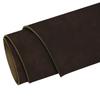 ELW 5-6 oz (2-2.4mm) Nappa Oil Tanned & Waxy Finish Leather Pre-Cuts & Hides | Size: 2 PCS 4-6 SQ FT | Lead Color | Full Grain Genuine Craftsman Grade A/B, Leatherworking, Sheets view 1