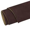 ELW 5-6 oz (2-2.4mm) Nappa Oil Tanned & Waxy Finish Leather Pre-Cuts & Hides | Size: 2 PCS 4-6 SQ FT | Dark Brown Color | Full Grain Genuine Craftsman Grade A/B, Leatherworking, Sheets view 1