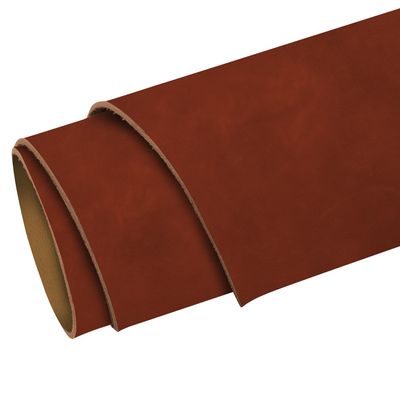 ELW 5-6 oz (2-2.4mm) Nappa Oil Tanned & Waxy Finish Leather Pre-Cuts & Hides | Size: 8"x48" (20.3-122 cm) | Besani Color | Full Grain Genuine Craftsman Grade A/B, Leatherworking, Sheets