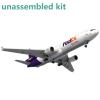 CHICHIYANG 1:100 Unassemabled Paper DIY Aircraft Model FedEx MD-11 Air Plane Model for Christmas Birthday view 2