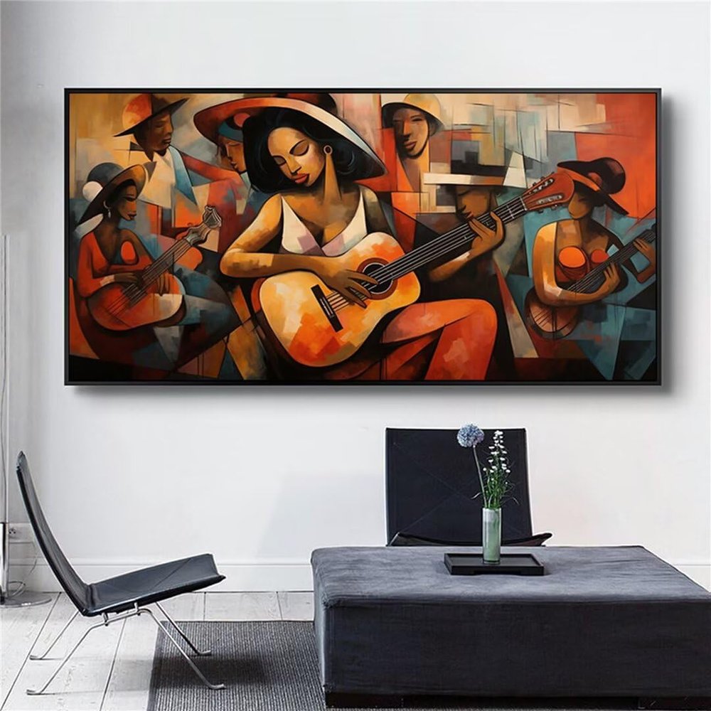 Diamond Painting Kits for Adults,African Art Diamond Art Full Round Drill Diamond Dots DIY Art 5D Rhinestone Gem Art Paint by Numbers Kit for Adults,Diamond Paintings for Home Decor 16x32 Inch R12