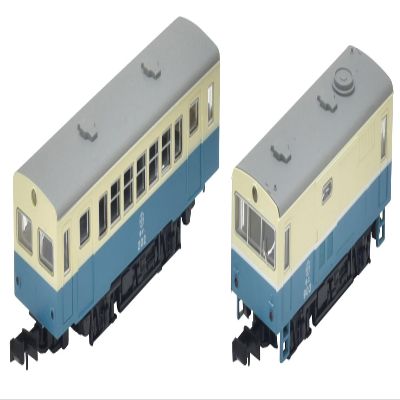Nostalgic Railway Tomii Electric Railway Touge Line Diorama Car + Luggage Diorama Car (KiHa 202 + Kini 903 New Painting) 2-Car Set