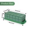 YOMUME Floral Foam Cage 1 Piece, Dry and Wet Floral Foam for Fresh Flower Arrangement and Artificial Flowers, Wedding Holiday Decorations view 2