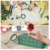 YOMUME Floral Foam Cage 1 Piece, Dry and Wet Floral Foam for Fresh Flower Arrangement and Artificial Flowers, Wedding Holiday Decorations view 4