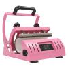 Tumbler Heat Press Machine Mug and Tumbler Heat Press for 11-30OZ Straight Tumbler Mug Sublimation Coating Transfer Coffee Mugs Cup Press Glass Water Bottle DIY Heat Transfe (Pink) view 1