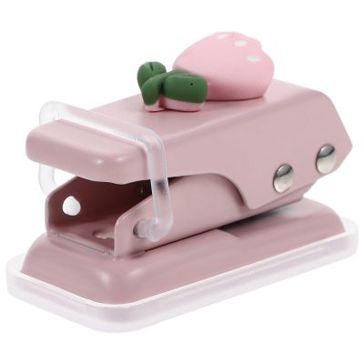 Healvian Single Hole Puncher Punch Tool for Office and Crafts Ergonomic Design for Easy for Chipboard and Craft Projects Cute