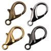 Craft County Small Metal Trigger Snap Lobster Claw Clasps for Jewelry Making Gunmetal Grey 12mm (100 Pack) view 4