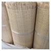 Natural Rattan Fabric Roll Closed Mesh Cane Webbing,Pre-Woven Rattan Webbing Sheet Cane Net,Chair Furniture Repair Wicker Caning Material,Pole Wrap Cane Webbing Roll for Chair,Cabinet,Bed,Door,Basket view 1
