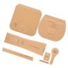 STOBOK 1set Wallet Template Purse Craft Patterns for Beginners Professionals Stencil Tools for Accurate Wallet Production Easy to Use view 1