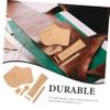 STOBOK 1set Wallet Template Purse Craft Patterns for Beginners Professionals Stencil Tools for Accurate Wallet Production Easy to Use view 3