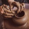 PATIKIL 6" Round Pottery Wheel Bat, 1 Pcs Pottery Bats for Pottery Wheel 1/3 Thick Clay Throwing Bats view 4