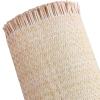 16"/18"/20"/22"/24"/28"/36" Width Natural Cane Webbing Woven Rattan Roll,3.3/5 Feet Cane Webbing Sheet Open/Closed Mesh Wicker Marerial,Cane Webbing Roll for Chair Cabinet Dresser Furniture Repair ( C view 1