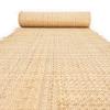 Natural Rattan Fabric Roll Closed Mesh Cane Webbing,Pre-Woven Rattan Webbing Sheet Cane Net,Chair Furniture Repair Wicker Caning Material,Pole Wrap Cane Webbing Roll for Chair,Cabinet,Bed,Door,Basket view 1