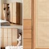 16"/18"/20"/22"/24"/28"/36" Width Natural Cane Webbing Woven Rattan Roll,3.3/5 Feet Cane Webbing Sheet Open/Closed Mesh Wicker Marerial,Cane Webbing Roll for Chair Cabinet Dresser Furniture Repair ( C view 4