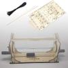 DIY Hobby Wooden Standing Rigging Model Ship Tools Ropewalk Scale Rope Making Kit view 1