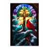 Gabbana 5D DIY Diamond Painting Kits Religious Cross, Jesus Diamonds Art Cross Stitch Craft for Home Office Wall Decor 12x16 Inch view 1