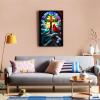 Gabbana 5D DIY Diamond Painting Kits Religious Cross, Jesus Diamonds Art Cross Stitch Craft for Home Office Wall Decor 12x16 Inch view 3