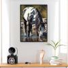 Gabbana Black White Horse Diamond Painting Kits for Adults, Full Round Diamond Art Kits 5D Horse Diamond Art, Personalized Gifts for Family and Friends Room Wall Decor 20x30 Inch view 2
