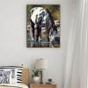 Gabbana Black White Horse Diamond Painting Kits for Adults, Full Round Diamond Art Kits 5D Horse Diamond Art, Personalized Gifts for Family and Friends Room Wall Decor 20x30 Inch view 4