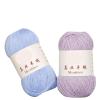 100g Genuine Silk Cashmere Thread, Mulberry Silk Hand-Knitted Medium and Fine Wool Thread, New Crochet Shawl Thread (Color : 115 Sky Blue) view 2