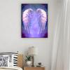 Gabbana Angel Diamond Painting Kits Purple Wings, 5D DIY Full Circle Diamond Cross Stitch Kit for Adults, Bar Decoration and Relax Gift 12x16 Inch view 4