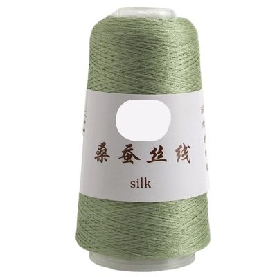 100g Mulberry Silk Thread Pure Silk Thread Hand-Knitted Fine Silk Thread Hand-Knitted Crochet Thread Summer Woven Thread (Color : Z 232)