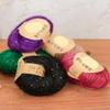 100g Color Film Mohair Wool Hand-Knitted Wool Ball Crochet Thread Shawl Fine Thread Wiring (Color : Pinkash 03) view 3
