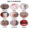 SFAIH Acrylic Red Paint Pens - 8 Pack 2-3MM Medium Tip & 0.7MM Extra Fine White Paint Marker for Rock Painting, Wood, Metal, Fabric, Canvas, Glass, Ceramic, Diy Crafts view 4