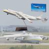 16.5" 1: 200 Antonov AN-225 Airplane Model Plane Models Diecast Airplanes Models Airplane Diecast Transport Aircraft Model for Collection Or Gift view 1