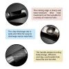 Leliafleury Leather Hole Punch 9mm Carbon Steel Hollow Hole Punch Black Round Hollow Cutter for Watch Strap Belt Paper Plastic view 2