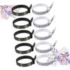 10pcs Ring Sizer Tool Accurate Ring Measurement Gauge for Men and Women Finger Lightweight and Portable Jewelry Sizing Style view 2