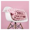 Knitting Wool Yarn,Soft Chunky Yarn, Super Thick Handmade Bed Anti-Collision Carpet DIY Felting (Color : Pink 5cm) (Color : Pink 5cm) (Color : Pink 2.5cm) view 1