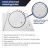 2 Pack | Pacific Arc, Ames Lettering Guide for Lettering, Writing, Architecture, and Drawing view 3