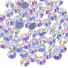 1440 PCS Hot Fix Crystal Rhinestones Flat Back Round Glass Rhinestones for Nail Art Crafts, Decorations and DIY Clothes, Shoes Etc (SS20 Crystal AB) view 1