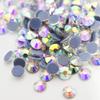 1440 PCS Hot Fix Crystal Rhinestones Flat Back Round Glass Rhinestones for Nail Art Crafts, Decorations and DIY Clothes, Shoes Etc (SS20 Crystal AB) view 2