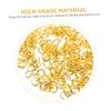 Healeved 500pcs Open Jump for Jewelry Making Connecting for Bracelets Necklaces and Crafts for Skill Levels view 3
