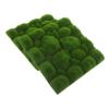 INOOMP 2pcs Artificial Moss Mat Realistic Fake Moss Board for Garden Landscaping Decorative Wall Art Landscape Accessory view 1