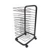 THEGA Mobile Paint Drying Rack - Art Drying Rack for Classroom, 15 Removable Shelves, Efficient and Organized Drying Rack Art for Students Masterpieces, Sturdy Paint Drying Rack with Lockable Wheels view 1
