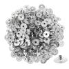 STOBOK 300pcs Candle Wick Tabs Metal Candle Wick Bases Compatible Lightweight and Portable view 1