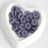 GANSSIA 160pcs 5/8 Inch (15mm) Sewing Buttons for Garment Flatback Dark Grey Color Buttons Crafts DIY Project view 2