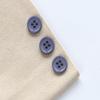 GANSSIA 160pcs 5/8 Inch (15mm) Sewing Buttons for Garment Flatback Dark Grey Color Buttons Crafts DIY Project view 3