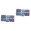 NUOBESTY 200pcs Artificial Volcanic Stone Spacer Beads Loose Beads for Jewelry Making Bracelets Necklaces Earrings Non-Fading Gemstone Beading Kit view 1